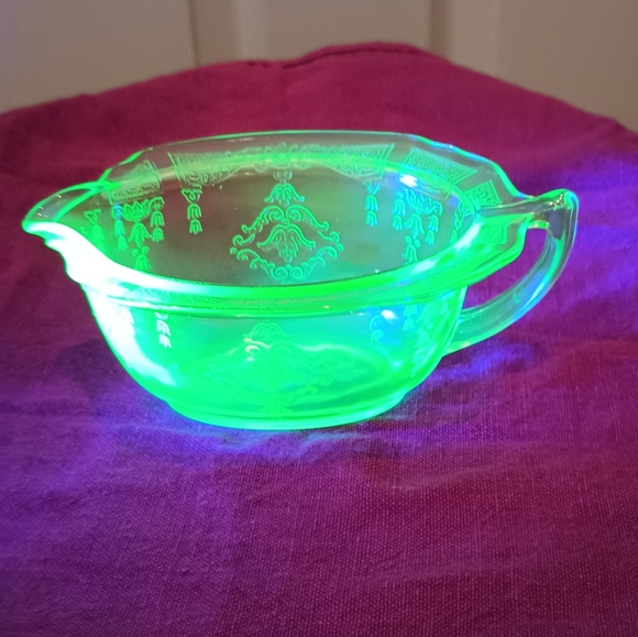 Anchor Hocking Dining Anchor Hocking Princess Uranium Glass